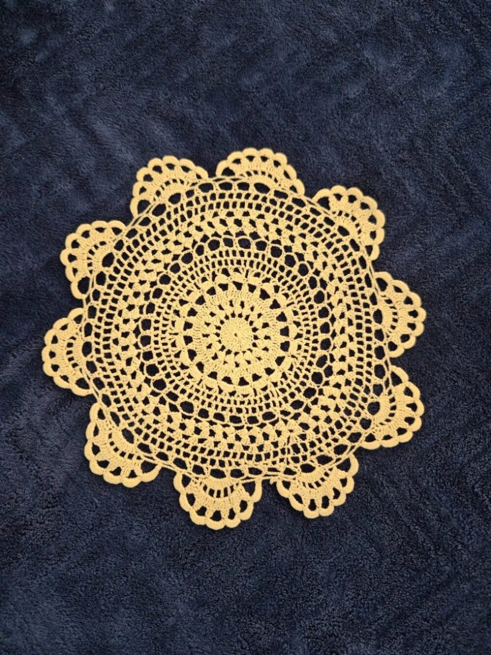Handmade White Crochet Doily